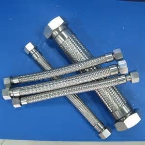 شلنگ ضربه گیر شلنگ انعطاف پذیر PTFE تفلون فلزی فولادی ضد زنگ
