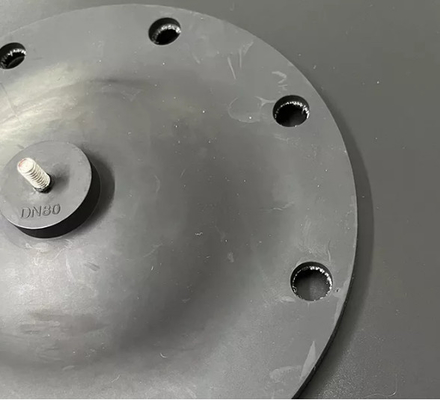 دیافراگم شیر پنوماتیک CR FR با شیر گیره پارچه ای دیافراگم لاستیکی چند لایه QBY-K40