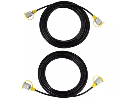 لوله هیدرولیک شیلنگ بافته شده سیم فولادی OEM اندازه فشار بالا 1-100MPa