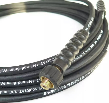 شیلنگ لاستیکی هیدرولیک بیل مکانیکی پمپ بتن سیم پیچ 45MPA
