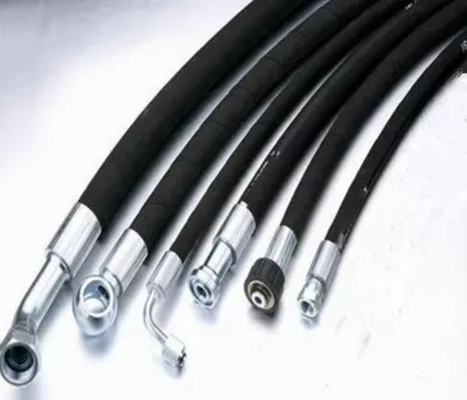 شیلنگ هوای بافته شده فیبر مصنوعی با اندازه 75-250 NR SBR شیلنگ کمپرسور هوا OEM 6mm-1000mm