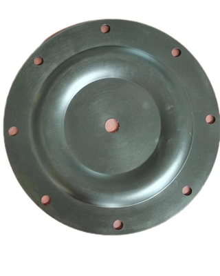 دیافراگم لاستیکی با دریچه سیاه با مقاومت استثنایی در برابر سایش و تحمل دمایی