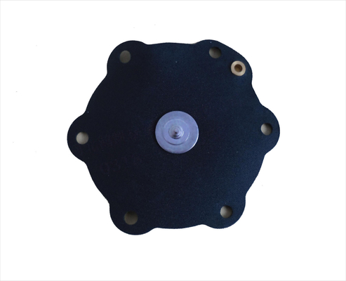 مواد NBR دایفراگم شیر نبض گرد با MOQ 100pcs اندازه گیری