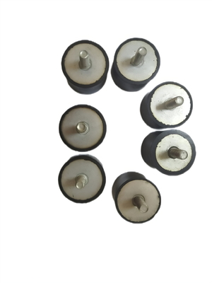 خشکی کشنده شوک لاستیک Durometer Rating High 42mm برای سفتی محوری 50N / mm در کاربردهای سنگین