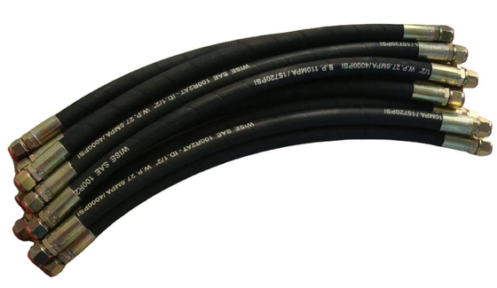 6-25mm کمترین شعاع خم NBR لوله هیدرولیکی با فشار بالا با لوله شکن یا لوله های قابل استفاده مجدد و پوشش NBR