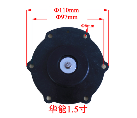 دیافراگم آب بندی لاستیکی HN-1.5 اینچ برای سوزاندن زباله های متالورژی کارخانه های فولادی نیروگاه ها